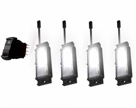 ACCENT TEHOSTEVALOSARJA, 4 LED-KOMPONENTTIA, KIRKAS 2881119