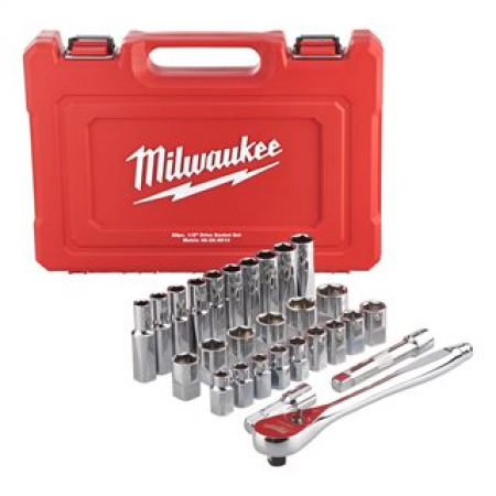 MILWAUKEE HYLSYSARJA RÄIKÄLLÄ 1/2&quot; MM 28P 4932471864