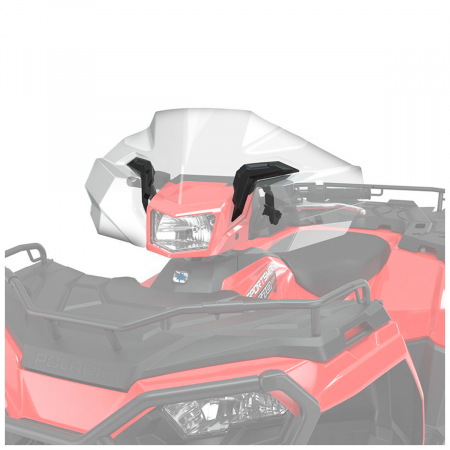 TUULILASI MATALA 23CM KIRKAS (POLARIS SPORTSMAN 570 2021) 2884946